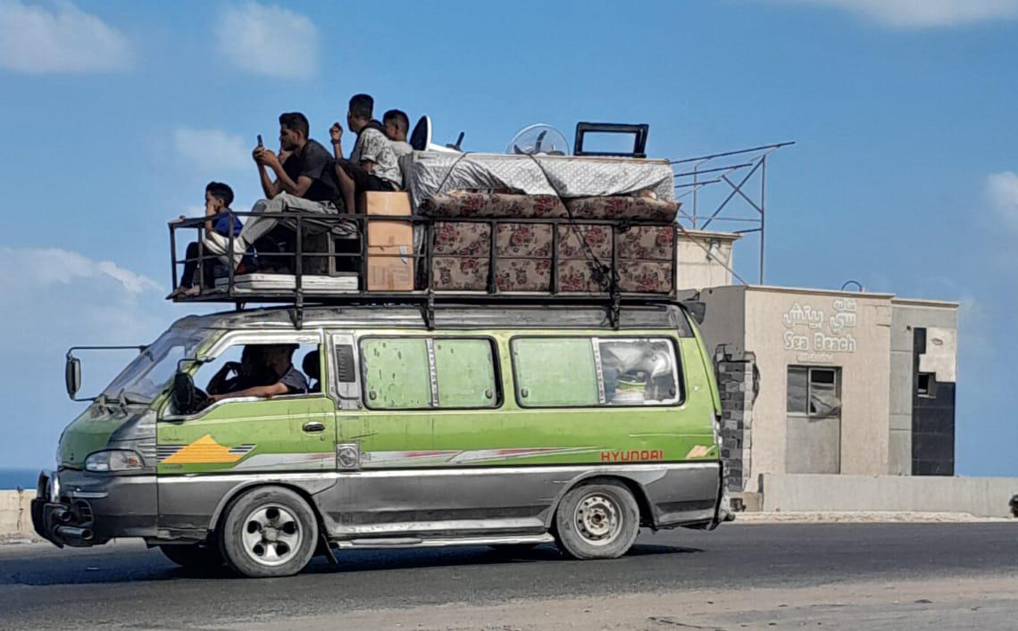 بين البقاء والنزوح: قراءة في حركة السكان بقطاع غزة (20–27 أغسطس 2025)